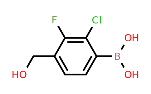 2121512-25-0 | (2-Chloro-3-fluoro-4-(hydroxymethyl)phenyl)boronic acid