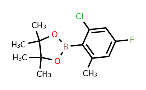 2121512-28-3 | 2-(2-Chloro-4-fluoro-6-methylphenyl)-4,4,5,5-tetramethyl-1,3,2-dioxaborolane