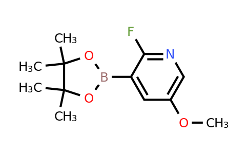 2121512-59-0 | 2-Fluoro-5-methoxy-3-(4,4,5,5-tetramethyl-1,3,2-dioxaborolan-2-yl)pyridine
