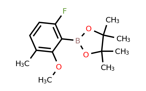 2121513-01-5 | 2-(6-Fluoro-2-methoxy-3-methylphenyl)-4,4,5,5-tetramethyl-1,3,2-dioxaborolane