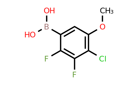2121513-09-3 | (4-Chloro-2,3-difluoro-5-methoxyphenyl)boronic acid
