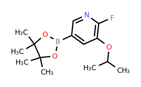 2121513-27-5 | 2-Fluoro-3-isopropoxy-5-(4,4,5,5-tetramethyl-1,3,2-dioxaborolan-2-yl)pyridine