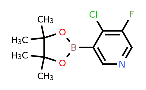 2121513-37-7 | 4-Chloro-3-fluoro-5-(4,4,5,5-tetramethyl-1,3,2-dioxaborolan-2-yl)pyridine