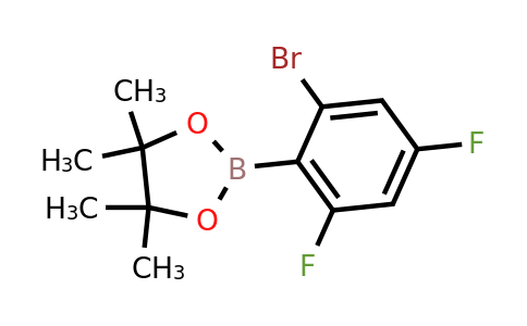 2121513-38-8 | 2-(2-Bromo-4,6-difluorophenyl)-4,4,5,5-tetramethyl-1,3,2-dioxaborolane