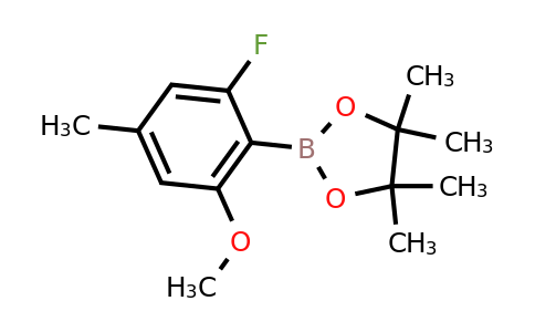 2121513-46-8 | 2-(2-Fluoro-6-methoxy-4-methylphenyl)-4,4,5,5-tetramethyl-1,3,2-dioxaborolane