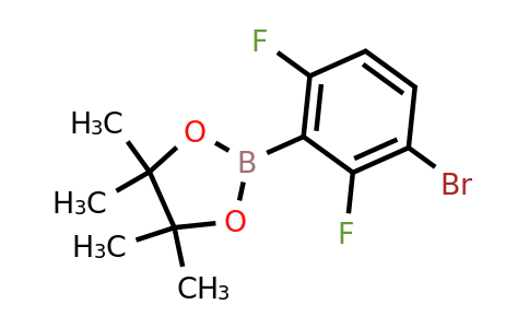 2121513-51-5 | 2-(3-Bromo-2,6-difluorophenyl)-4,4,5,5-tetramethyl-1,3,2-dioxaborolane