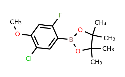 2121513-64-0 | 2-(5-Chloro-2-fluoro-4-methoxyphenyl)-4,4,5,5-tetramethyl-1,3,2-dioxaborolane