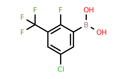 2121513-80-0 | (5-Chloro-2-fluoro-3-(trifluoromethyl)phenyl)boronic acid