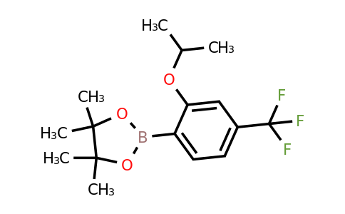 2121513-99-1 | 2-(2-Isopropoxy-4-(trifluoromethyl)phenyl)-4,4,5,5-tetramethyl-1,3,2-dioxaborolane