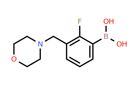 2121514-18-7 | (2-Fluoro-3-(morpholinomethyl)phenyl)boronic acid
