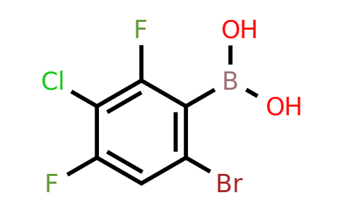 2121514-24-5 | (6-Bromo-3-chloro-2,4-difluorophenyl)boronic acid