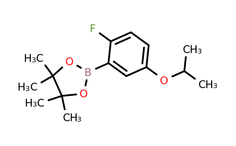 2121514-44-9 | 2-(2-Fluoro-5-isopropoxyphenyl)-4,4,5,5-tetramethyl-1,3,2-dioxaborolane