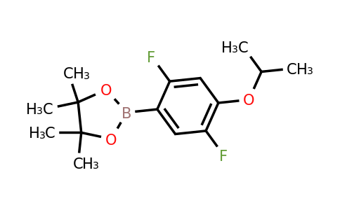 2121514-52-9 | 2-(2,5-Difluoro-4-isopropoxyphenyl)-4,4,5,5-tetramethyl-1,3,2-dioxaborolane