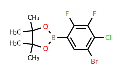 2121514-60-9 | 2-(5-Bromo-4-chloro-2,3-difluorophenyl)-4,4,5,5-tetramethyl-1,3,2-dioxaborolane