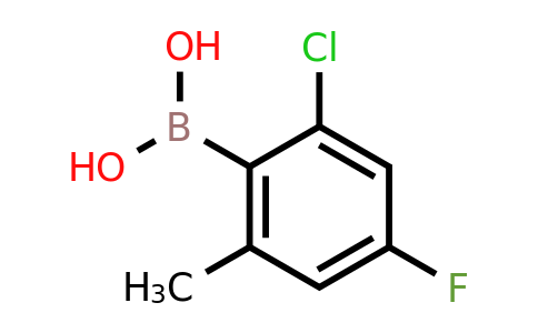2121514-96-1 | (2-Chloro-4-fluoro-6-methylphenyl)boronic acid