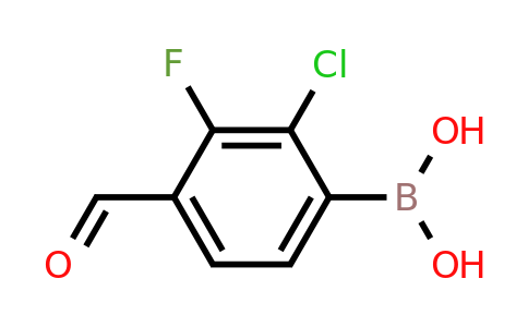 2121514-97-2 | (2-Chloro-3-fluoro-4-formylphenyl)boronic acid