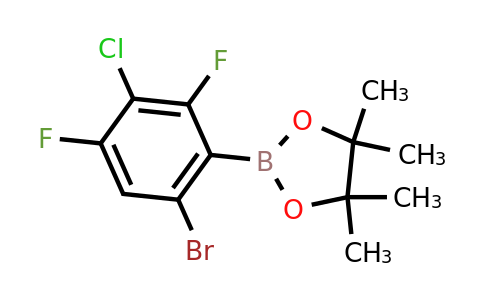 2121515-01-1 | 2-(6-Bromo-3-chloro-2,4-difluorophenyl)-4,4,5,5-tetramethyl-1,3,2-dioxaborolane