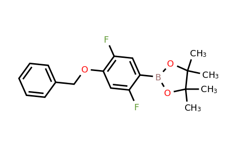 2121515-03-3 | 2-(4-(Benzyloxy)-2,5-difluorophenyl)-4,4,5,5-tetramethyl-1,3,2-dioxaborolane