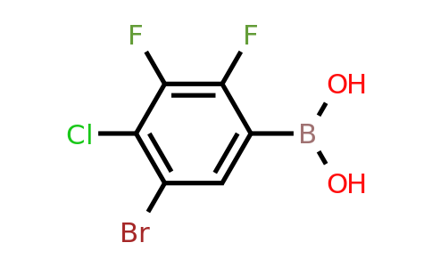 2121515-06-6 | (5-Bromo-4-chloro-2,3-difluorophenyl)boronic acid