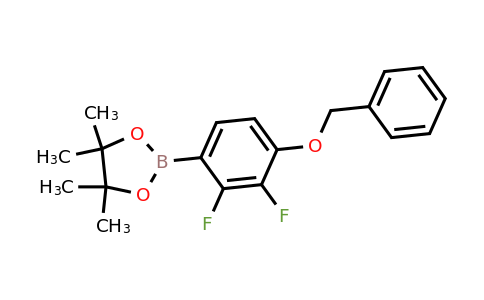 2121515-12-4 | 2-(4-(Benzyloxy)-2,3-difluorophenyl)-4,4,5,5-tetramethyl-1,3,2-dioxaborolane
