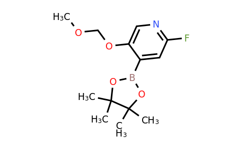 2121515-16-8 | 2-Fluoro-5-(methoxymethoxy)-4-(4,4,5,5-tetramethyl-1,3,2-dioxaborolan-2-yl)pyridine