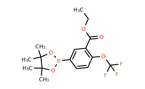 2121515-17-9 | EThyl 5-(tetramethyl-1,3,2-dioxaborolan-2-yl)-2-(trifluoromethoxy)benzoate