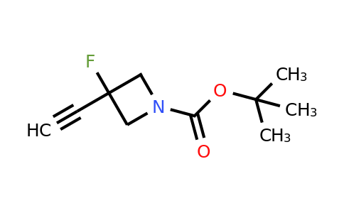 2126161-88-2 | tert-butyl 3-ethynyl-3-fluoro-azetidine-1-carboxylate