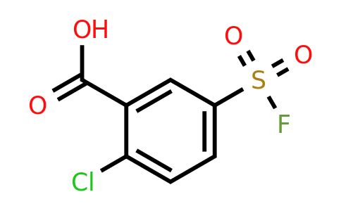 21346-66-7 | 2-Chloro-5-(fluorosulfonyl)benzoic acid