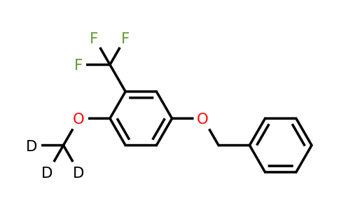 2140317-12-8 | 4-(Benzyloxy)-1-(methoxy-d3)-2-(trifluoromethyl)benzene