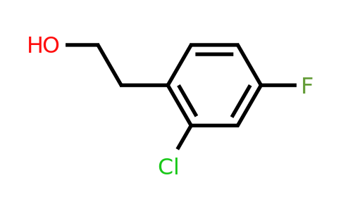 214262-87-0 | 2-Chloro-4-fluorophenethyl alcohol