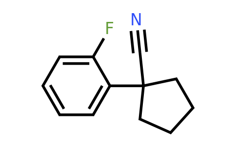 1-(2-Fluorophenyl)cyclopentanecarbonitrile