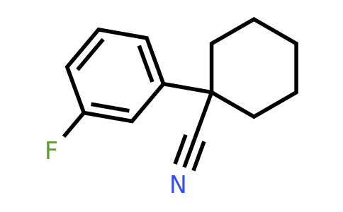 214262-91-6 | 1-(3-Fluorophenyl)cyclohexanecarbonitrile