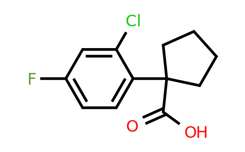 214263-01-1 | 1-(2-Chloro-4-fluorophenyl)cyclopentanecarboxylic acid