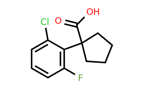 214263-03-3 | 1-(2-Chloro-6-fluorophenyl)cyclopentanecarboxylic acid