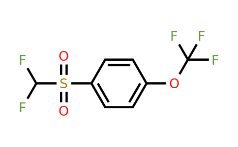 2149601-34-1 | Difluoromethyl 4-(trifluoromethoxy)phenyl sulphone