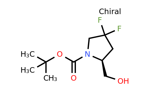 215918-21-1 | tert-Butyl (2S)-4,4-difluoro-2-(hydroxymethyl)pyrrolidine-1-carboxylate