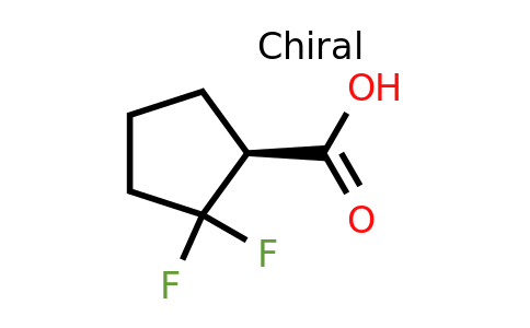 (1S)-2,2-difluorocyclopentane-1-carboxylic acid
