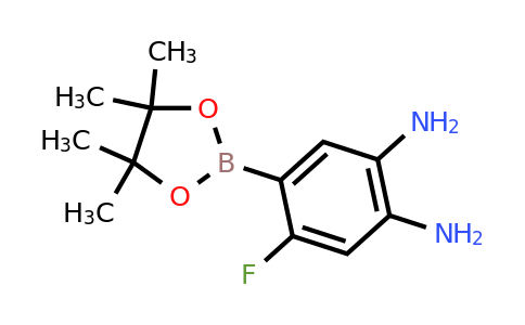 2166096-64-4 | 4-Fluoro-5-(tetramethyl-1,3,2-dioxaborolan-2-yl)benzene-1,2-diamine