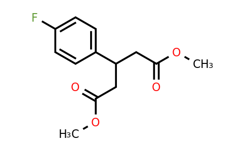216690-15-2 | Dimethyl 3-(4-fluorophenyl)pentanedioate