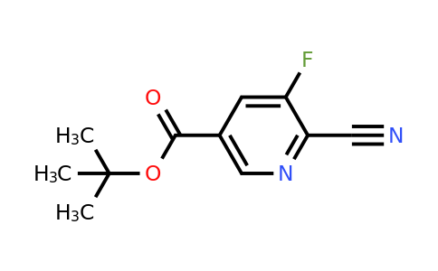 2167666-52-4 | tert-Butyl 6-cyano-5-fluoronicotinate