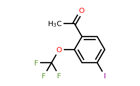2168253-23-2 | 4'-Iodo-2'-(trifluoromethoxy)acetophenone