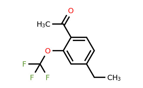 2169069-16-1 | 4'-Ethyl-2'-(trifluoromethoxy)acetophenone