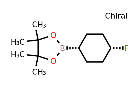 2173014-94-1 | 2-(cis-4-fluorocyclohexyl)-4,4,5,5-tetramethyl-1,3,2-dioxaborolane