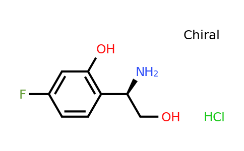 2177257-85-9 | (R)-2-(1-Amino-2-hydroxyethyl)-5-fluorophenol hydrochloride