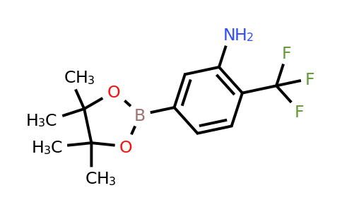 2181780-09-4 | 5-(Tetramethyl-1,3,2-dioxaborolan-2-yl)-2-(trifluoromethyl)aniline