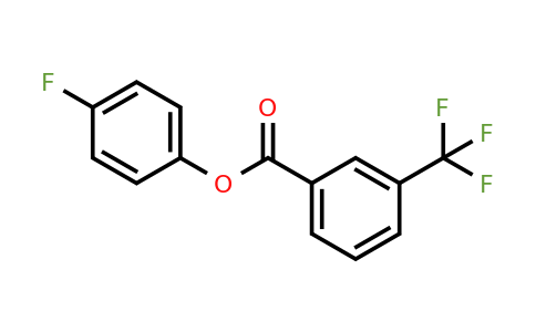 218929-27-2 | 4-Fluorophenyl 3-(trifluoromethyl)benzoate