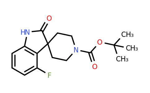 2197055-58-4 | tert-Butyl 4-fluoro-2-oxospiro[indoline-3,4'-piperidine]-1'-carboxylate