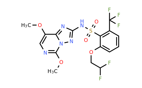 219714-96-2 | 2-(2,2-Difluoroethoxy)-N-(5,8-dimethoxy-[1,2,4]triazolo[1,5-c]pyrimidin-2-yl)-6-(trifluoromethyl)benzenesulfonamide
