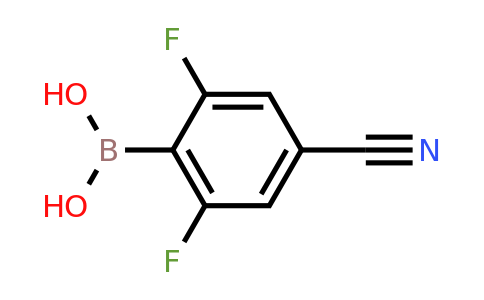 2199440-52-1 | 4-Cyano-2,6-difluorophenylboronic acid