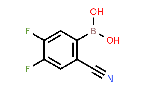 2199440-55-4 | (2-Cyano-4,5-difluorophenyl)boronic acid